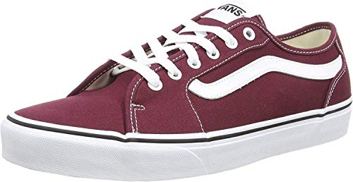 Vans Filmore Decon, Zapatillas para Hombre, Rojo (Canvas) Port Royale/White 8j7), 43 EU