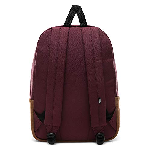 Vans VN0A3I6R7D5, Mochila Tipo Casual, 42 Centímetros, 22 litros, Borgoña (Red)