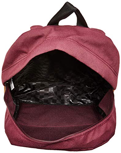 Vans VN0A3I6R7D5, Mochila Tipo Casual, 42 Centímetros, 22 litros, Borgoña (Red)