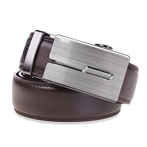 VBIGER Cinturón Cuero Cinturones Hebilla Automática