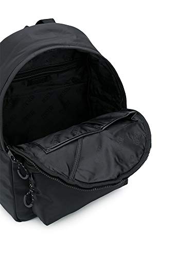 Versace Jeans Costura mochila negra E1YZAB60-Línea Macrologo DIS.1 TESS 71593 899 NYLON MACROLOGO