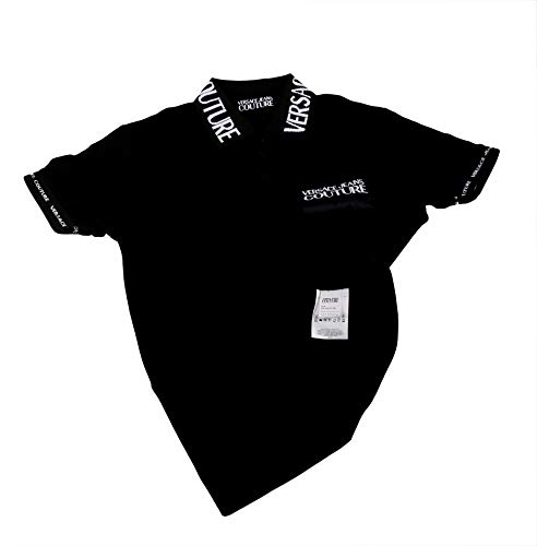 Versace Jeans Couture Polo, Negro (Negro 899), X-Large (Talla del Fabricante: 54) para Hombre