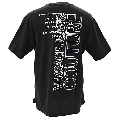Versace Jeans Couture T-Shirt Camiseta de Tirantes, Negro (Negro 899), Small para Hombre