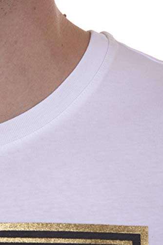 Versace Jeans EB3GPB768 Camiseta, Bianco (Bianco Ottico), XL para Hombre