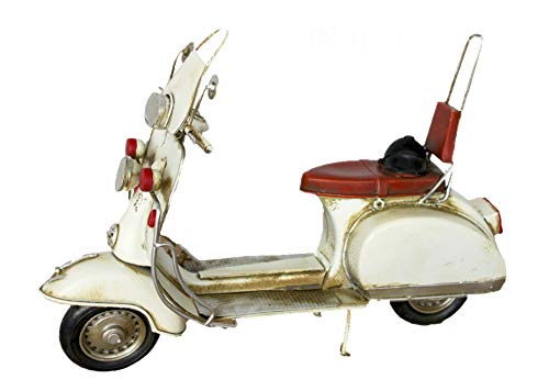 Vespa Color Crema Figura Decorativo Ideal como complemento de decoración Vintage – de de Altura X 27 
