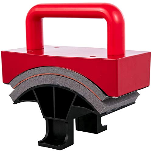 VEVOR Prensa de Calor 34 x 28,5 x 22 cm, Mini Máquina de Transferencia de Calor con Pantalla Táctil Alta Sensibilidad, Prensa Térmica para Sublimación Portátil para Gorras Camisetas Rojo 800 W 0-200 ℃
