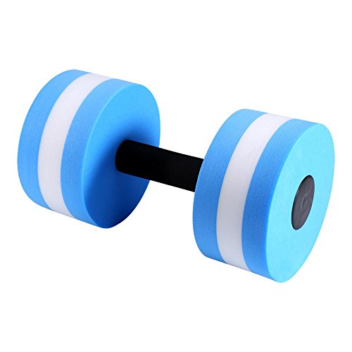 VGEBY Water Dumbbell EVA Water Aerobics Dumbbell Aquatic Barbell Aqua Fitness Piscina Ejercicio