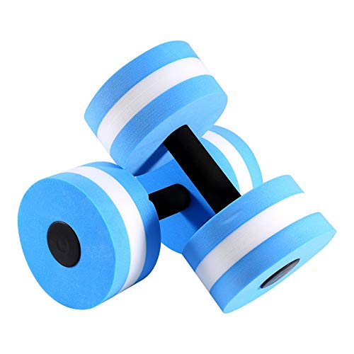 VGEBY Water Dumbbell EVA Water Aerobics Dumbbell Aquatic Barbell Aqua Fitness Piscina Ejercicio