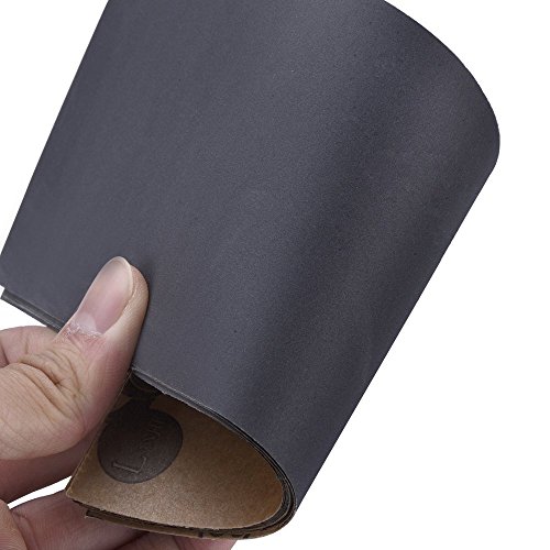 Vi-GO,papel de lija,30unidades 120 to 3000 Grit Papel de lija Surtido en seco/húmedo para automóviles lazos Edición de madera y madera girar, 9 x 3,6 pulgadas.