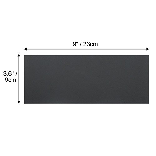 Vi-GO,papel de lija,30unidades 120 to 3000 Grit Papel de lija Surtido en seco/húmedo para automóviles lazos Edición de madera y madera girar, 9 x 3,6 pulgadas.