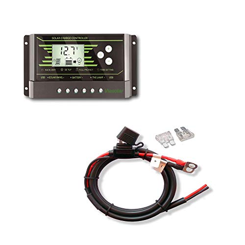 VIASOLAR Kit 175W Pro 12V Panel Solar monocristalino células alemanas