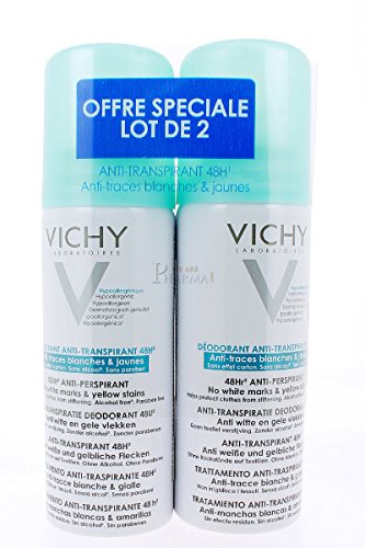 Vichy 48H Desodorante Antitranspirante Antimanchas - 2 Unidades
