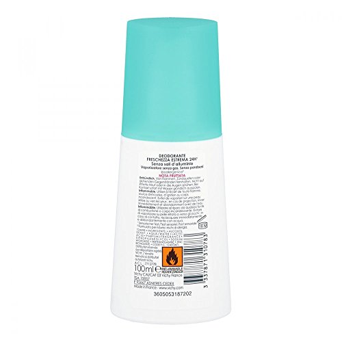 VICHY DEO - Pulverizador de bombeo afrutado fresco 100 ml spray