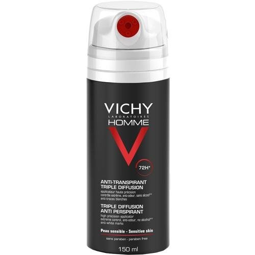 Vichy Homme - Desodorante antitranspirante 72 H en spray, 150 ml