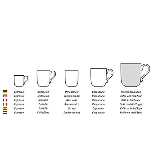 Villeroy & Boch Royal 1044121180 Taza Xl Café Au lait de 0.5 l, Porcelana, Blanco