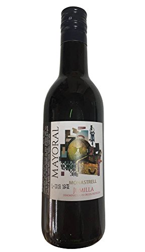 Vino Jumilla Mayoral para detalles (Pack 24 unidades) detalles para bodas con vinos tintos para invitados, bodas, bautizos y comuniones