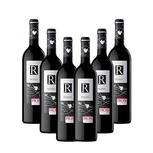 Vins&Co Barcelona Vino Tinto Rigau Ros Crianza 2016 – D.O. Empordà – Pack De 6 Botellas – Crianza: 12 Meses – Selección Vins&Co - 750 ml