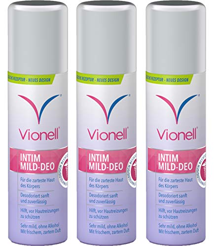 Vionell Intim Mild - Desodorante (3 unidades)