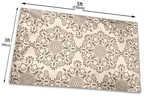 Viplili Banderas Indian Tribal Hand Drawn Symbol Bedroom Flag Decor Holiday Yard Flags 3x5 Feet Vibrant Colors Polyester and Brass Grommets