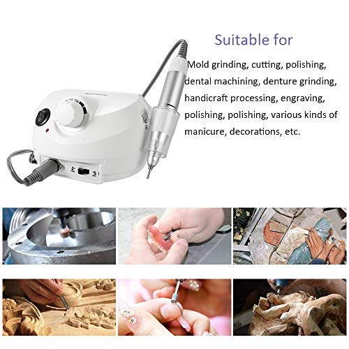 Vislone 30000r Esmalte de uñas eléctrico Extracción de herramientas Máquina de taladrar Nail-art Equipos Manicura Producto Profesional Uñas Pulidores Kits Nails Salon Tools JMD-202