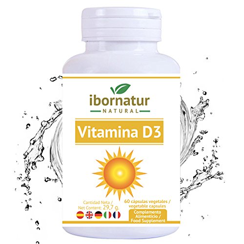 Vitamina D3 para Huesos fuertes y sanos | Beneficioso para salud muscular, ósea y dental | Mejora el sistema inmunitario con Vitamina K2 y absorción del calcio | Complemento alimenticio Premium vegano