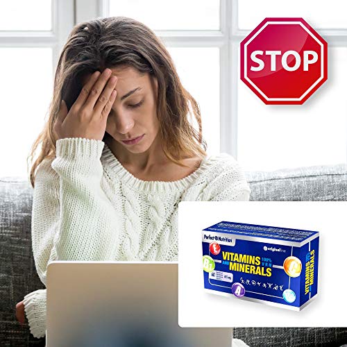 Vitaminas para el cansancio Vitamina E B 12 C D K complementos en capsulas complex anti cansancio multivitaminas para mujer y hombre complementos vitamínicos contra el cansancio