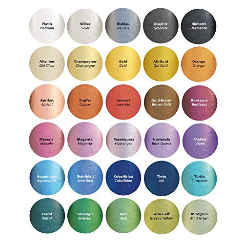 Viva Decor - Pintura de secado con brillo metálico, 62.5 g, color champán