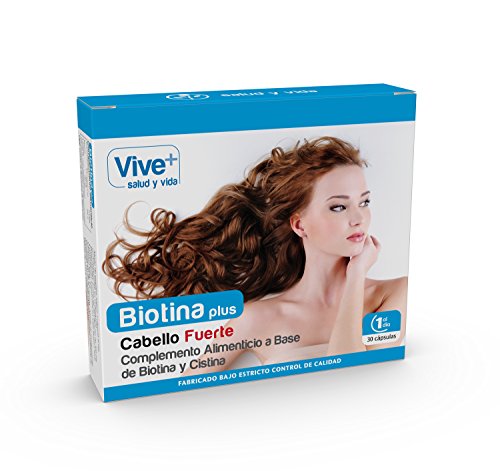 Vive+ Biotina y Cistina - 30 Cápsulas