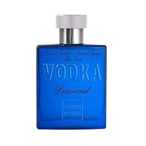 VODKA Diamond Perfume para hombre Paris Elysees vaporizador 100 ml