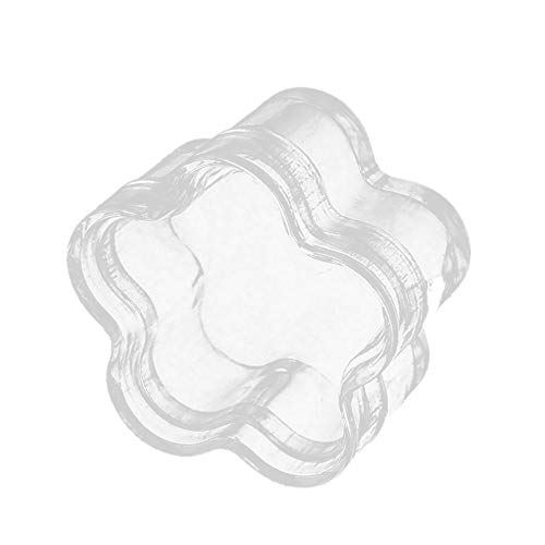 VVU 50PCS Caja de Crema cosmética, Caja de Crema, Subfrasco cosmético, Caja de Prueba Caja de Muestra Estuches de Muestra cosmética