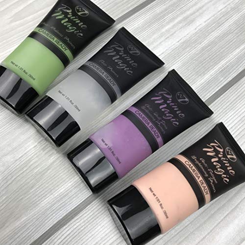 W7 | Face Primer | Prime Magic Anti-Redness Face Primer | Hydrating, Lightweight and Long-Lasting | Perfect For All Skin Types