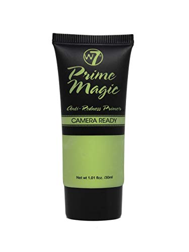 W7 | Face Primer | Prime Magic Anti-Redness Face Primer | Hydrating, Lightweight and Long-Lasting | Perfect For All Skin Types