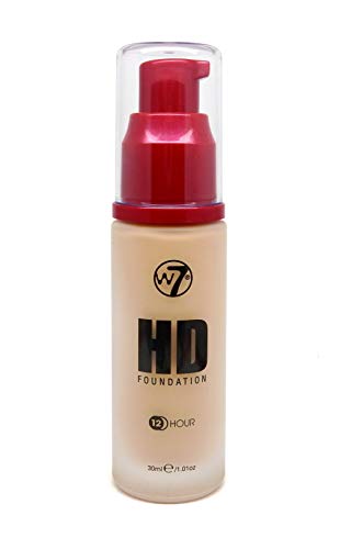 W7 | Foundation | HD Foundation - Early Tan | Light to Medium Coverage, Lightweight and Long Lasting