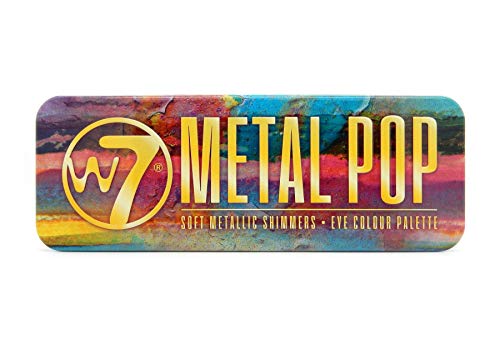 w7makeup - Metal Pop Paleta De Sombras