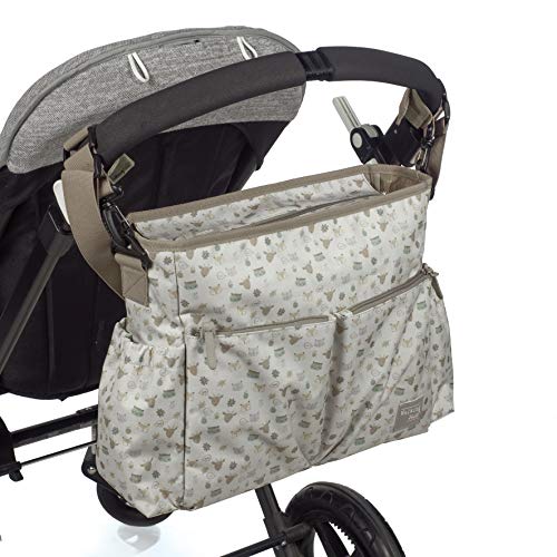 Walking Mum 36179 - Bolsa canastilla happy animals (ha), unisex