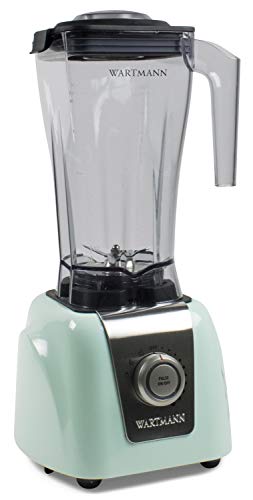 Wartmann WM-1807-HS 1250 - Batidora de vaso (2 L, tritana), color verde menta