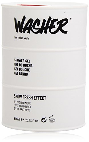 Washer by Laiseven - Gel de ducha - Efecto frío nieve - 600 ml
