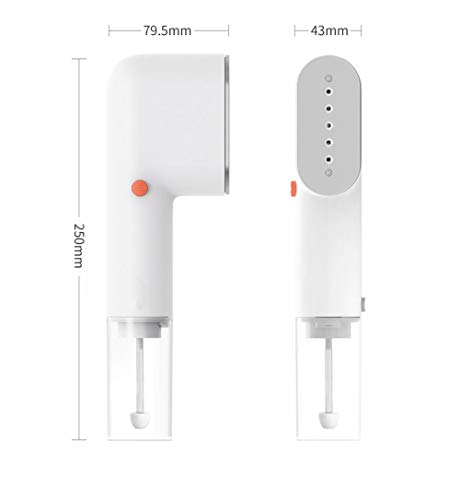 WCCCW Protección de Seguridad Múltiple - Máquina de Planchar Colgante portátil portátil de Hierro eléctrico hogar pequeño Motor de Vapor de Mano-Blanco