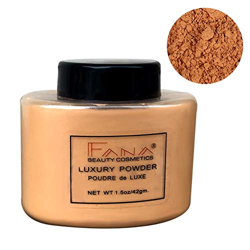weixinbuy Banana Powder Skin Black Banana Powder Luxury Powder Foundation Banana Polvo suelto respirable Blanqueador Corrector Control de aceite Polvo mineral libre de larga duración Brillante
