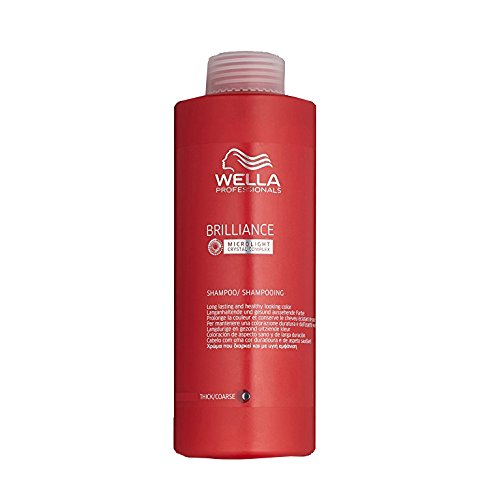 Wella Brilliance For Coarse Champú - 1000 ml