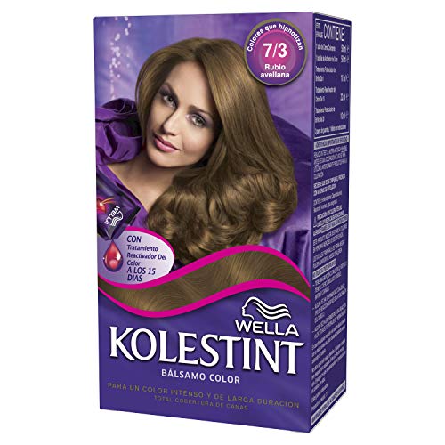 Wella Kolestint Tinte De Cabello Kit, Tono 73 Rubio Avellana 210 g
