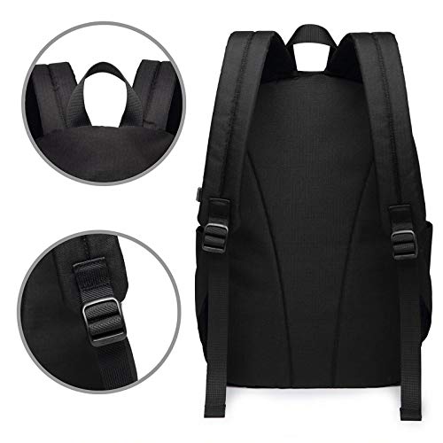WEQDUJG Mochila Portatil 17 Pulgadas Mochila Hombre Mujer con Puerto USB, Fruta de limón Mochila para El Laptop para Ordenador del Trabajo Viaje