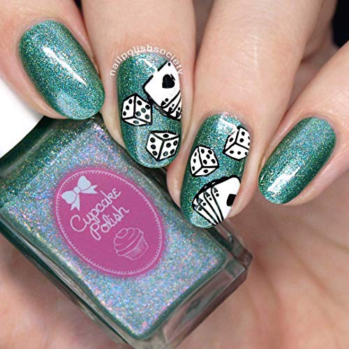Whats Up Nails - A004 Sin City Life Stamping Plate For Nail Art Design