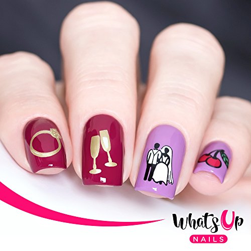 Whats Up Nails - A004 Sin City Life Stamping Plate For Nail Art Design