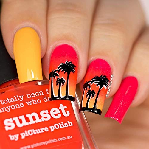 Whats Up Nails - A004 Sin City Life Stamping Plate For Nail Art Design