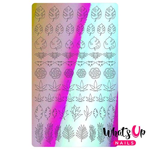 Whats Up Nails - Botanical Garden Aurora Opal Duochrome Nail Art Design Stickers (Pink)