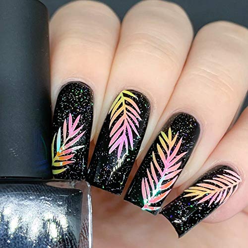 Whats Up Nails - Botanical Garden Aurora Opal Duochrome Nail Art Design Stickers (Pink)