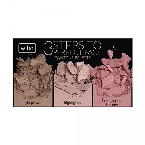 Wibo Wibo 3 Steps To Perfect Face Contour Palette Light 10 g