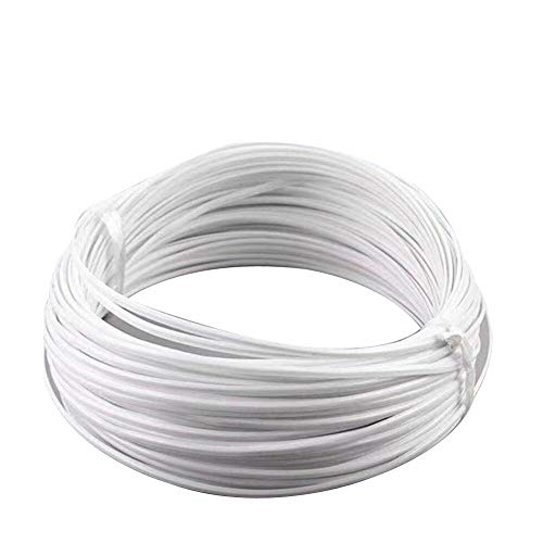 Wide.ling - banda elástica redonda para mascarillas, cuerda elástica de goma, 10 – 100 m, 3 mm