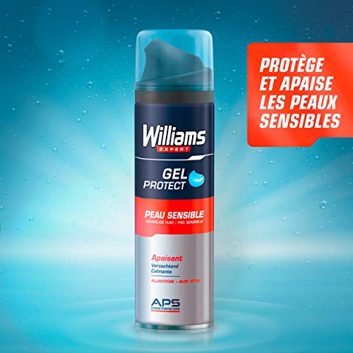 Williams Expert Gel Afeitar Piel Sensible - 200 ml